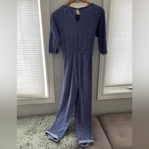 Girl’s Size 10-12 Jersey Knit 3/4 Sleeve Romper - Picture 4 of 4